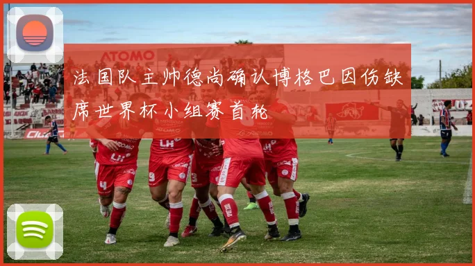 法国队主帅德尚确认博格巴因伤缺席世界杯小组赛首轮